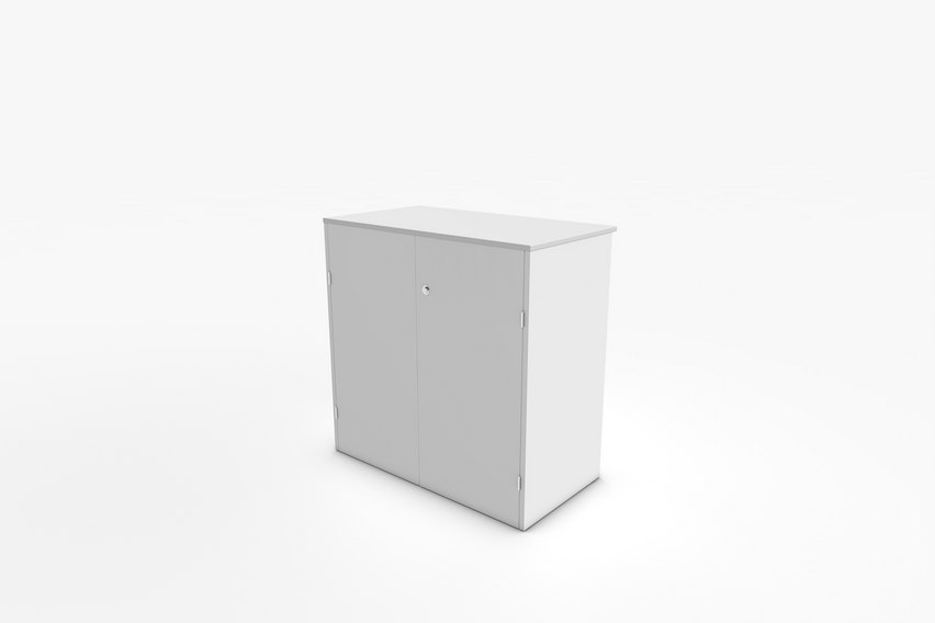 3 Ablagefächer machen diese Theke zu einem Platzwunder.