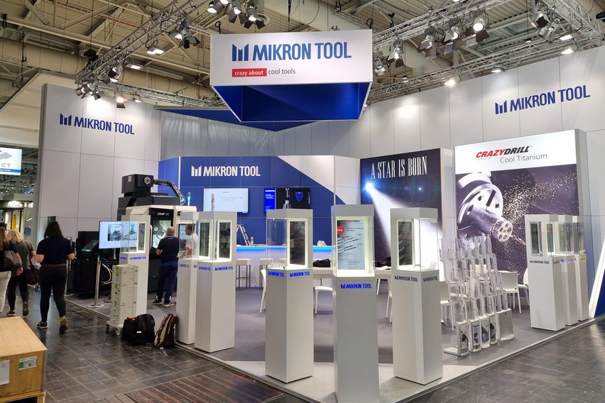 112 qm klare Linienführung und professionelle Produktpräsentation am der EMO in Hannover