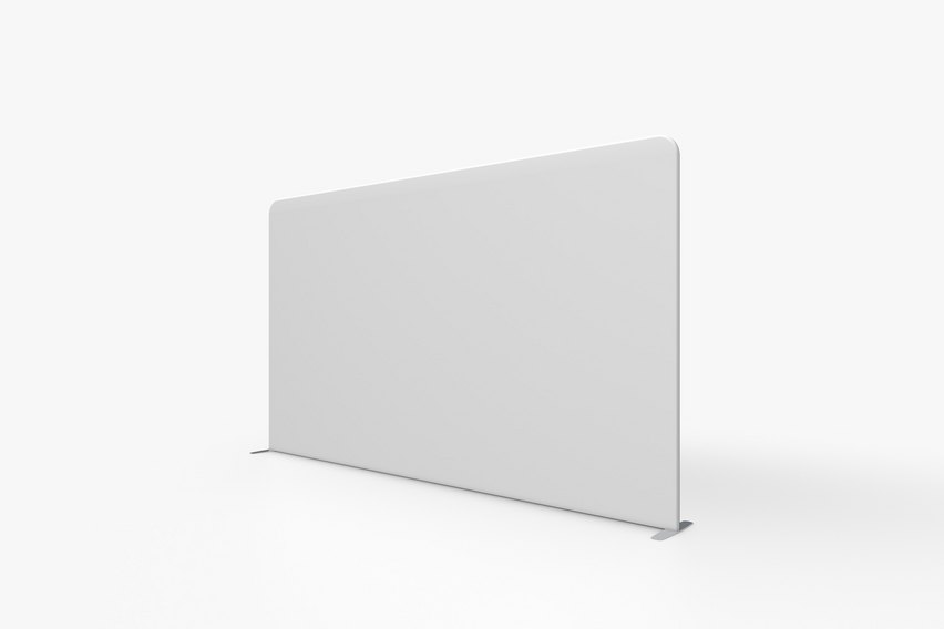 Zipperwall gerade 400x230 cm