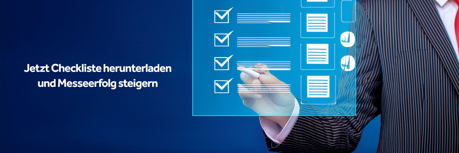 Messeplanung mit unserer Checkliste
