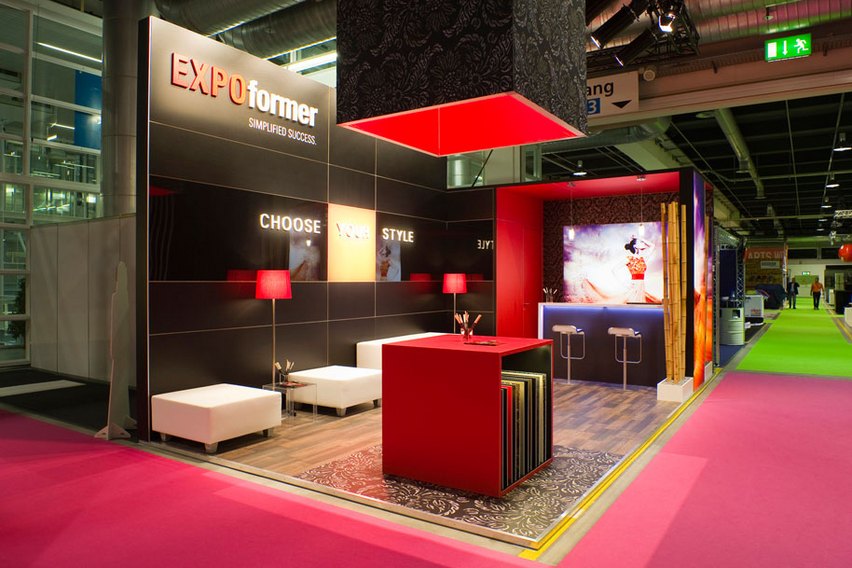 EXPOformer - Choose your style: Aluvision Messebau vom Profi