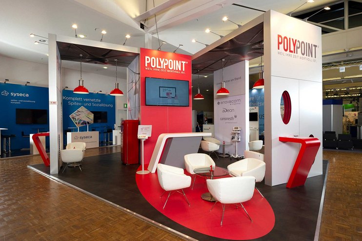 Polypoint Polypoint, Messestand, IFAS 2018 Realisiation