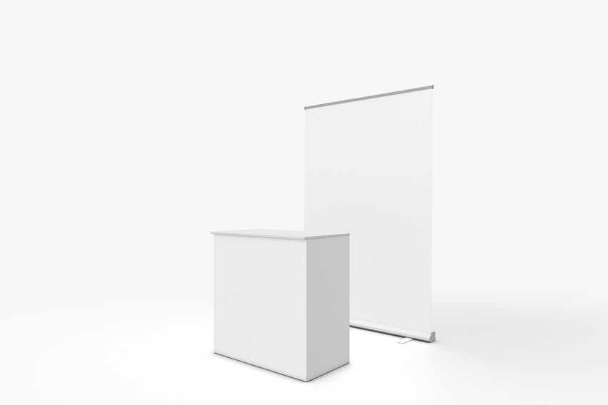 Rollup Banner 3000 120x220 cm mit QM 100