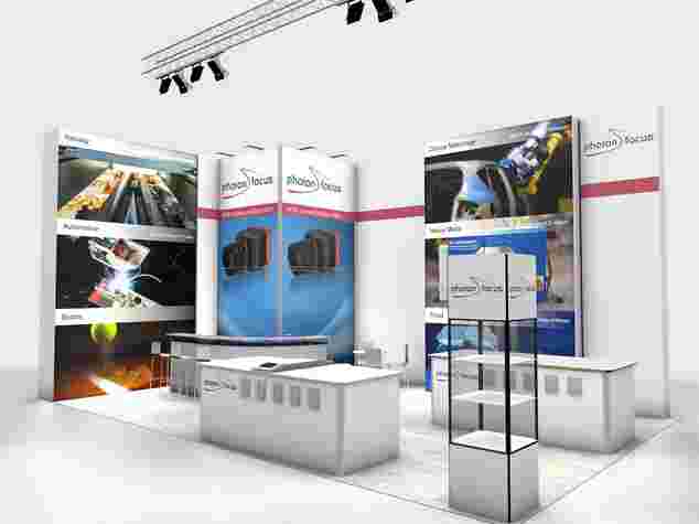 Miet-Messestand Photofocus an der Vision 2018