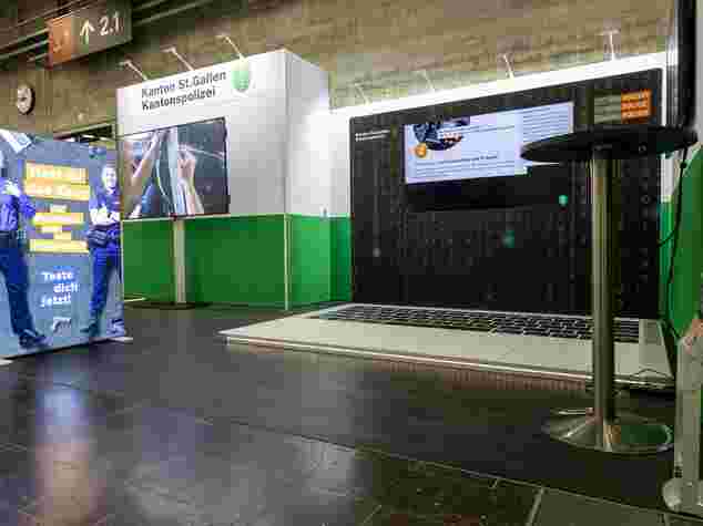 Messestand, Panoramic in Höchstform