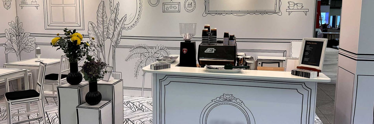 Empfangssituation am Art-Deco Messestand