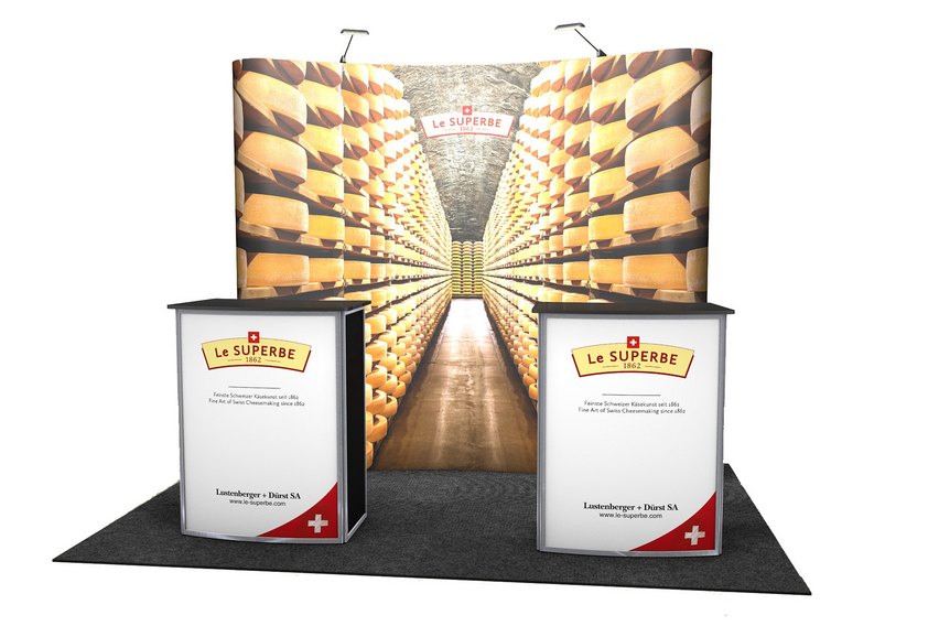 Demotheke, Counter, Popup, Faltdisplays