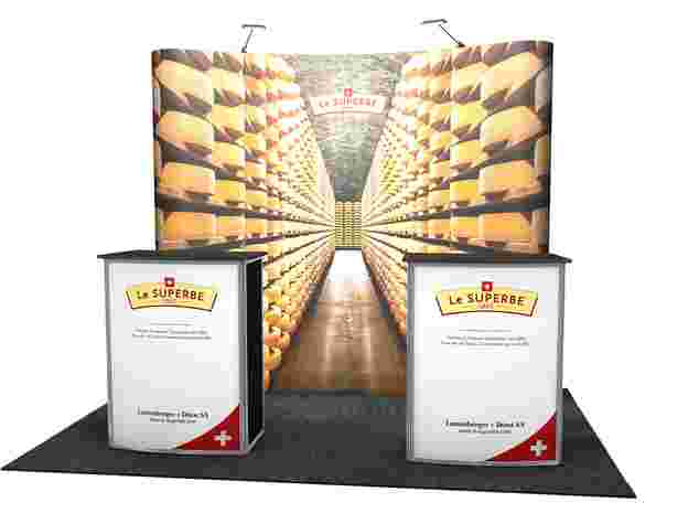 Demotheke, Counter, Popup, Faltdisplays