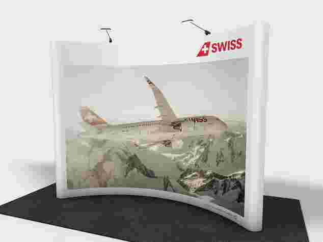 Mirage 3x4 Faltdisplay mit Beleuchtung