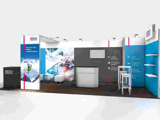 BDO Panoramic Messestand