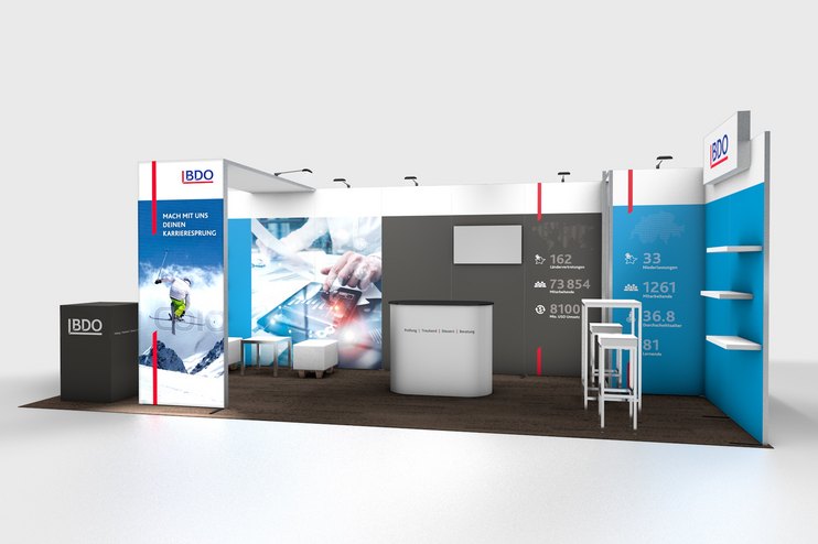 BDO Panoramic Stand BDO Panoramic Messestand