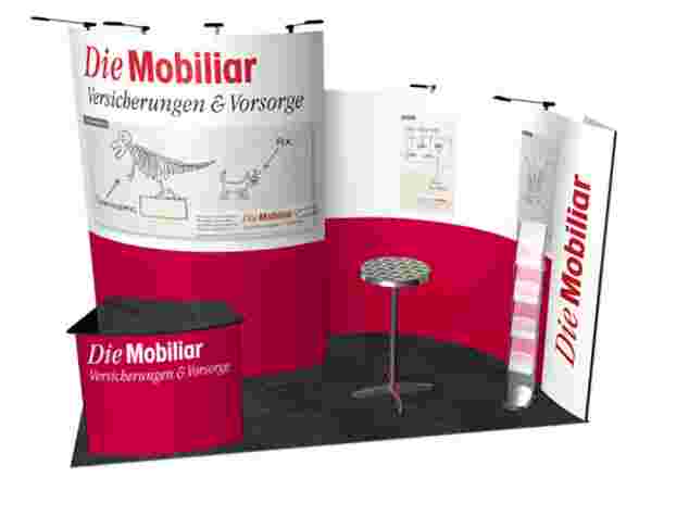 Ecoline-Mosaic Messestand, 2x4 Meter, Messe Bern