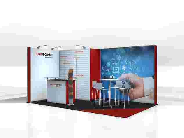 ECOline-Engage Messestand 3x5 Meter, Messe Bern