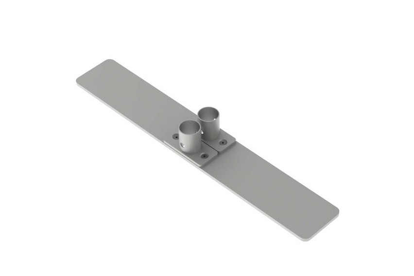 Metallfuss für Messe-Displays