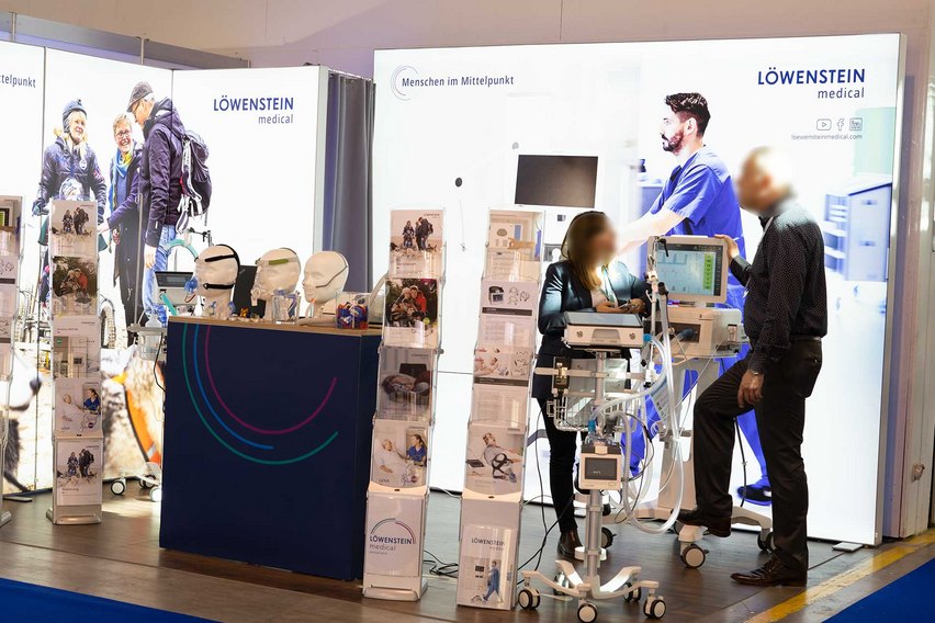 Löwenstein Medical, 15 m2 an der IFAS 2022