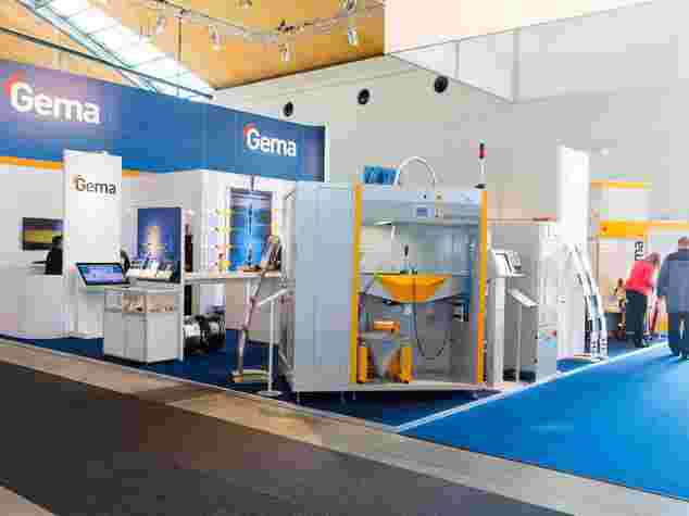 GEMA Messestand an der Paint Expo