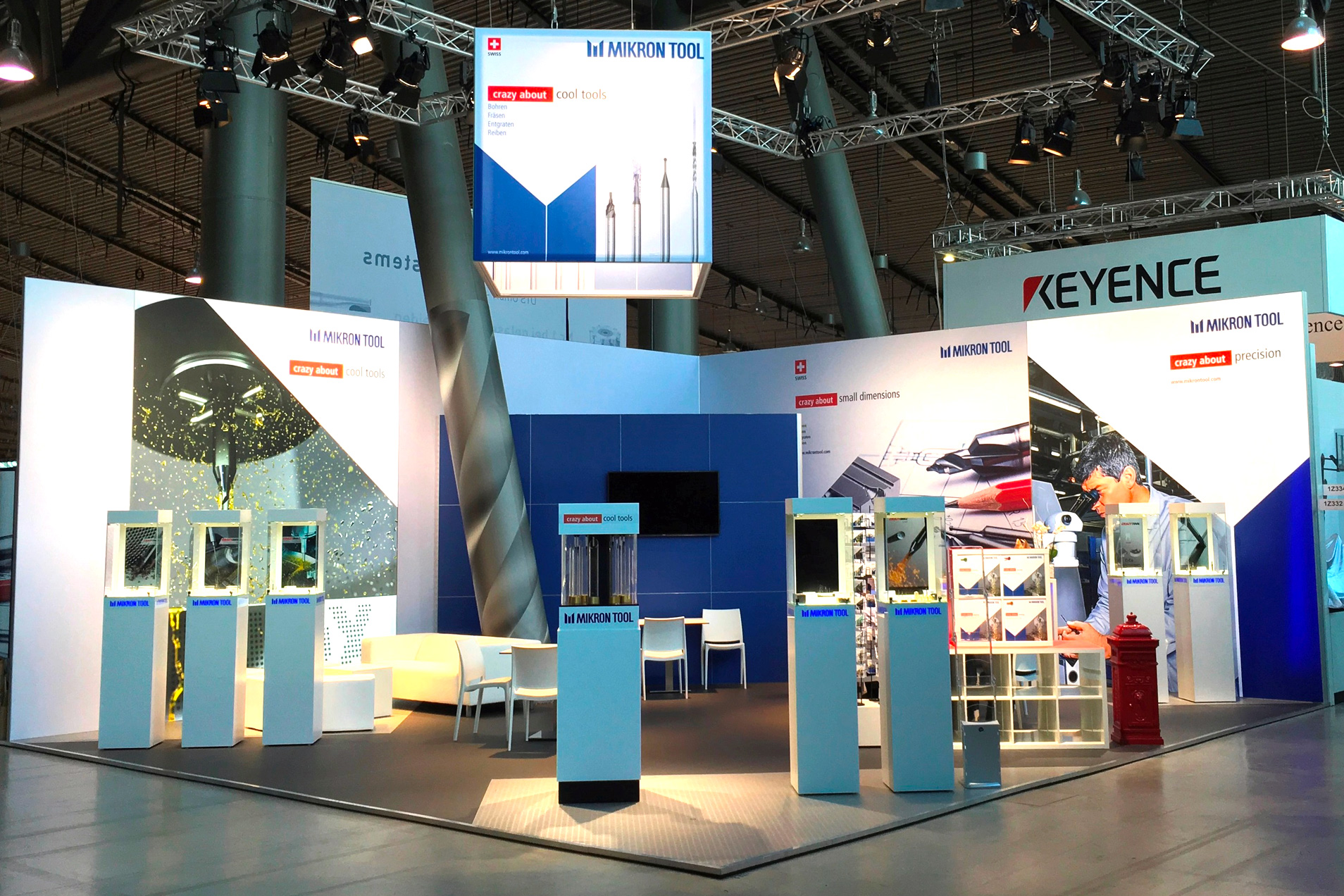 Messebau, international, Mikron Tool