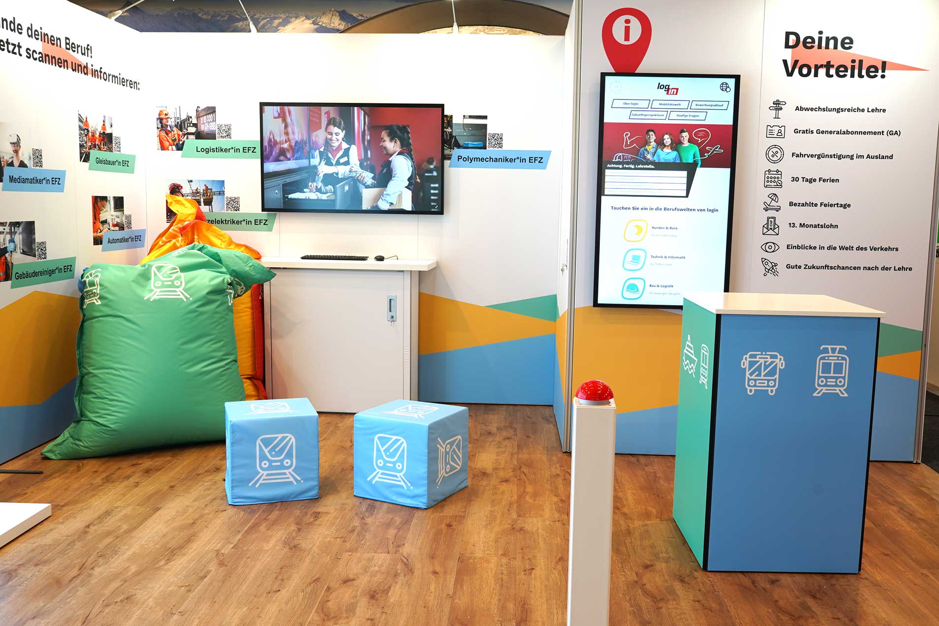 Riesige Berufsauswahl auf den Punkt gebracht