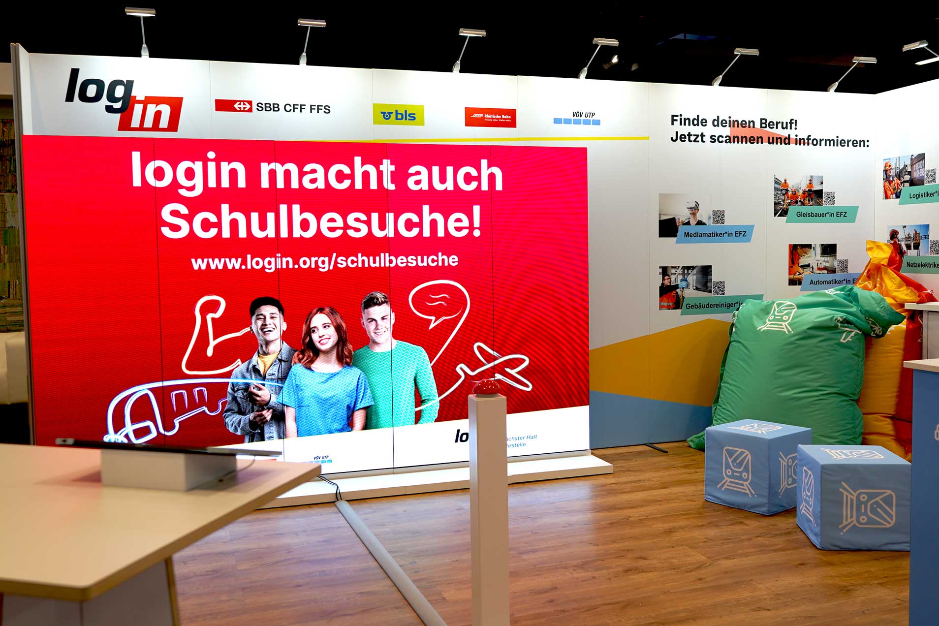 Gamification für Lehrlinge mit dem Ziel, Spiel und Informationen unter einen Hut zu bringen. 