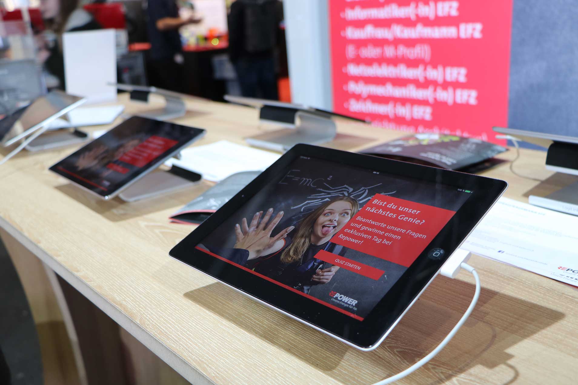 Applikationen für erfolgreiche Auftritte