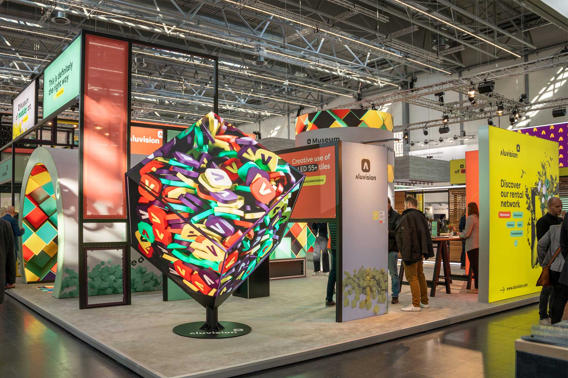 Aluvision an der Euroshop 2023 in Düsseldorf